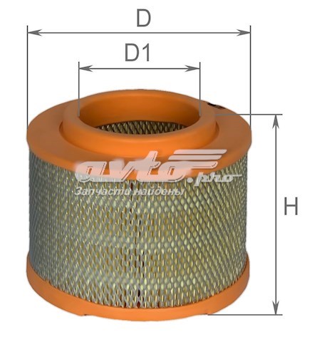 AF0088 Alpha Filter Повітряний фільтр двигуна