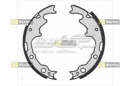 Колодки гальмові задні, барабанні Starline BC07240 ціна, від 34.98 USD