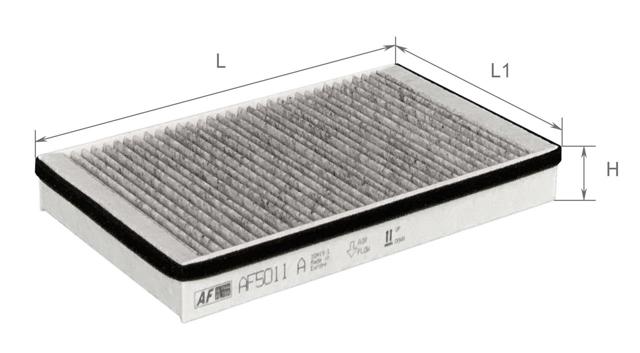 Повітряний фільтр салону Alpha Filter AF5011A