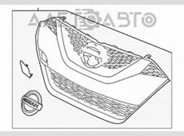 Облицювання радіатора FPS FP5066990 ціна, від 182.55 USD