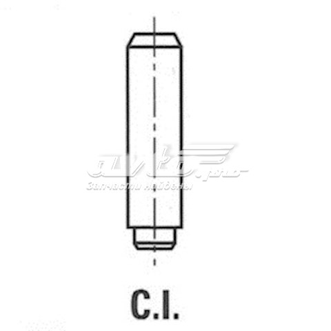 Направляюча втулка клапана Freccia G2882 ціна, від 2.38 USD