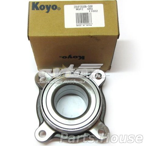Купити 2DUF058N5BR Koyo Підшипник ступиці передньої