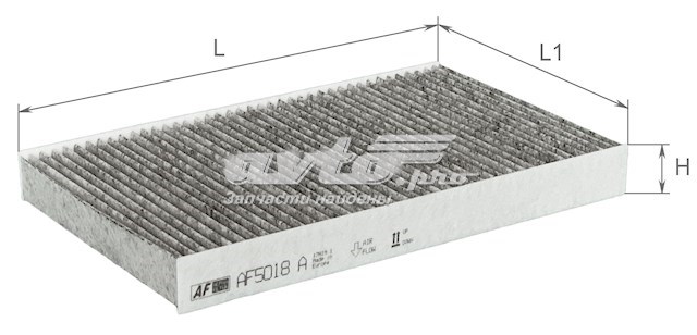 Фільтр повітряний обігрівача Alpha Filter AF5018A ціна, від 4.93 USD