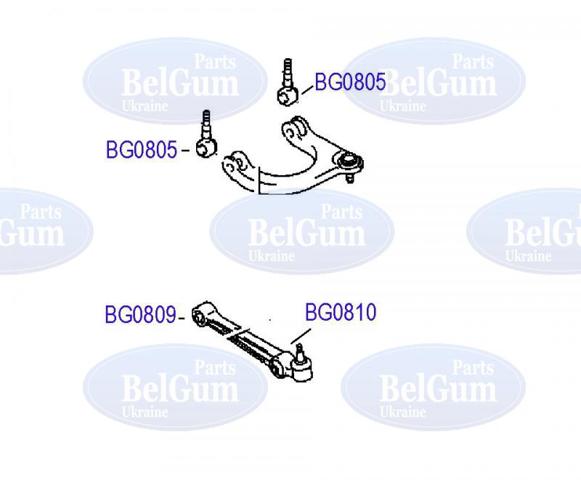Купити BG0809 Belgum Сайлентблок передньої підвіски