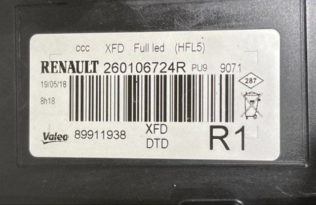  260106724R Renault (RVI)