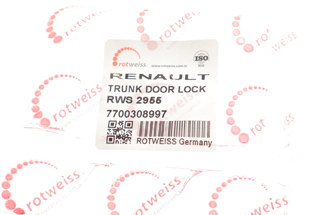 Замок дверей багажника Rotweiss RWS2955 ціна, від 15.04 USD