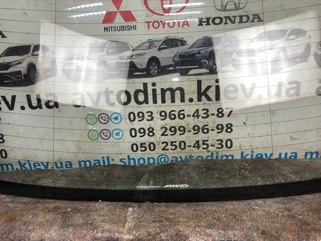 Купити 65109AG030 Subaru Скло заднє