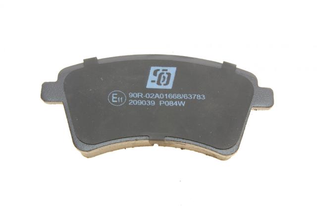 209039 Solgy Передні гальмівні колодки