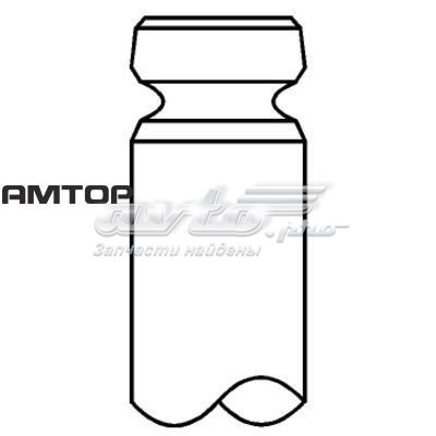 Клапан випускний 001VA31327000 Mahle Original