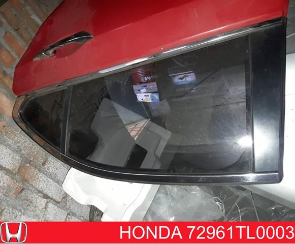 Молдинг задніх лівих дверей, верхній Honda Accord 8 (CU) (Хонда Аккорд)