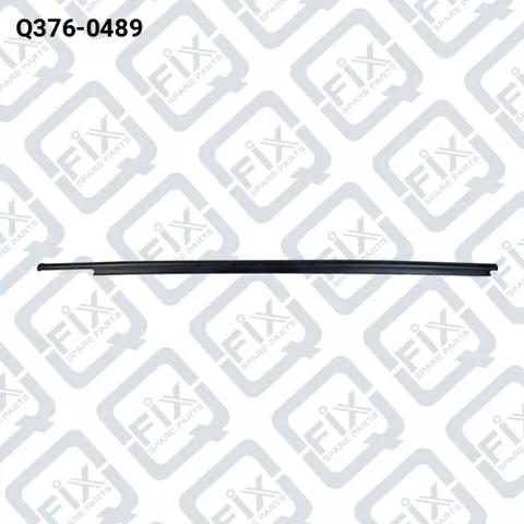 Купити Q3760489 Q-fix Молдинг опускного скла нижній, двері передньої, лівої