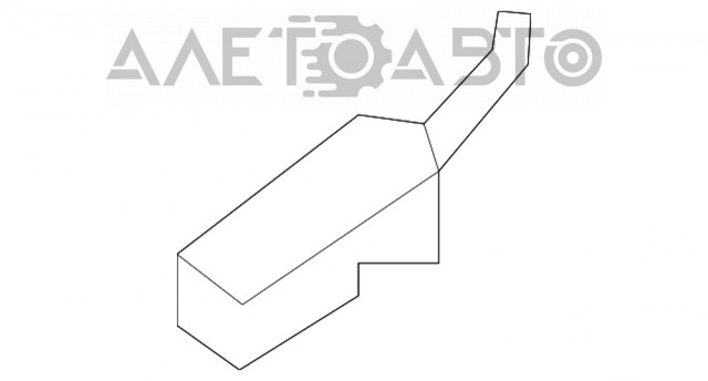 Кронштейн бампера переднього, зовнішній лівий FPS FP5059931