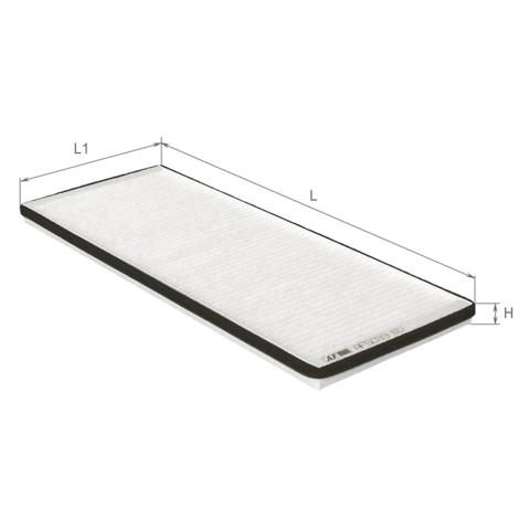 Фільтр повітряний обігрівача Alpha Filter AF5033 ціна, від 3.10 USD
