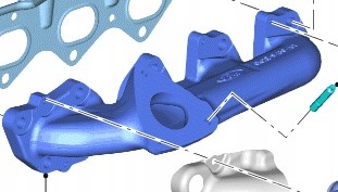 Випускний колектор KK2Q9430AA Ford