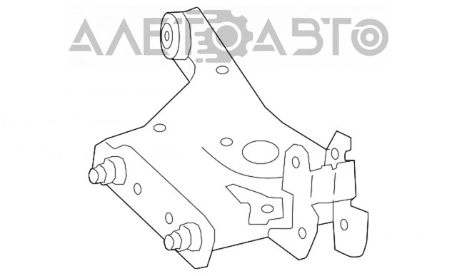 Балансир задній нижній, лівий Nissan/Infiniti 551B15NA0B
