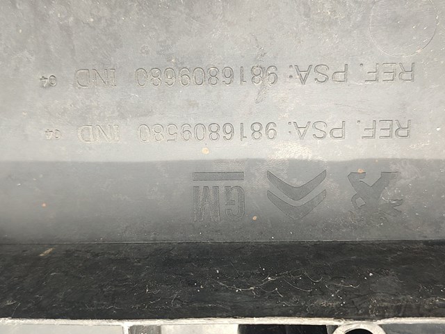 Захист бампера переднього 9816809580 Peugeot/Citroen