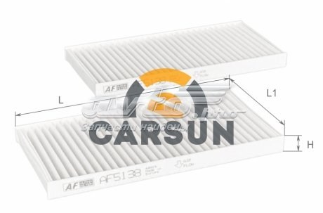 Фільтр повітряний обігрівача Alpha Filter AF5138 ціна, від 4.43 USD