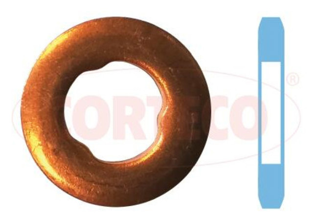 Ущільнююче кільце форсунок інжектора Corteco 49430631 ціна, від 0.73 USD
