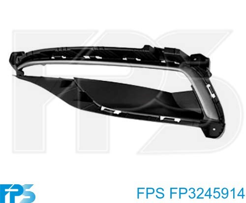 Решітка переднього бампера, права FPS FP3245914 ціна, від 45.72 USD