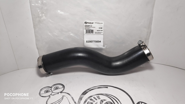 Шланг/патрубок интеркуллера Polcar 6062PT3 ціна, від 18.85 USD