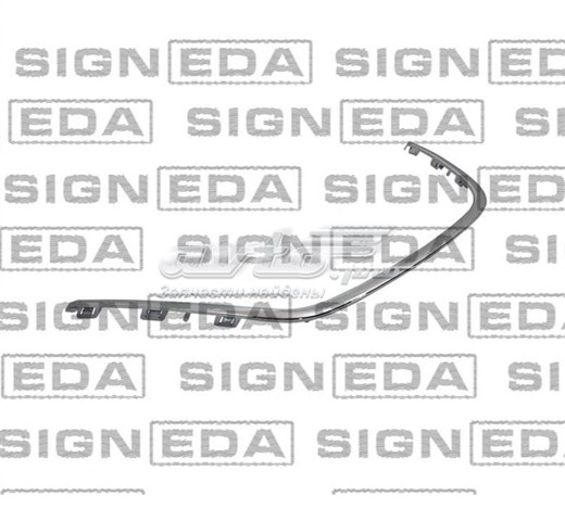 Молдинг переднього бампера, центральний PHN07044MA Signeda