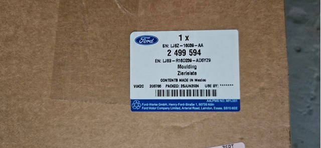 LJ8Z16039AA Ford 