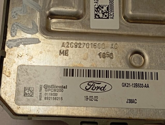 GK2112B533AA Ford Реле свічок накалу