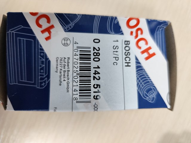 Клапан абсорбера 0280142519 Bosch