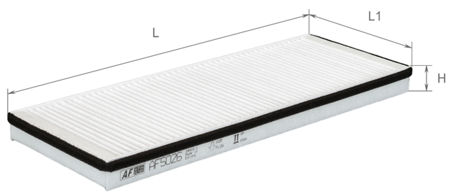 AF5026 Alpha Filter Внутрішньосалонний фільтр