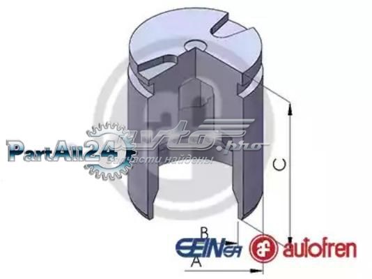Поршень тормозного суппорта заднего  AUTOFREN D025340