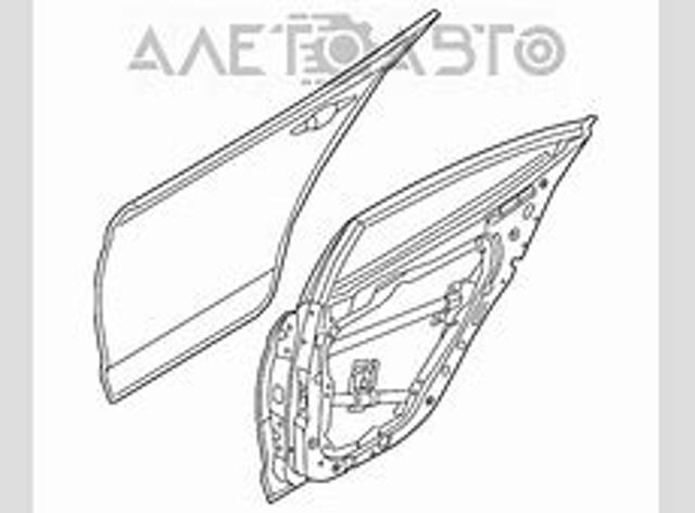 Двері задні в зборі FPS FP3252318