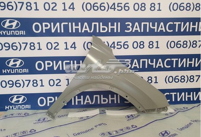Крило переднє праве Hyundai/Kia 66321S8000 ціна, від 201.24 USD