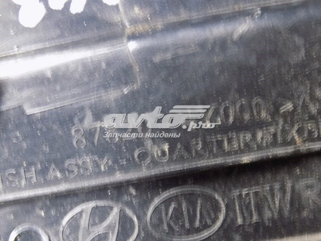 Скло багажного відсіку, праве 878204Y000 Hyundai/Kia