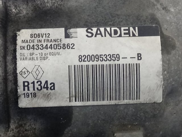 Насос кондиціонера Renault (RVI) 8200953359B