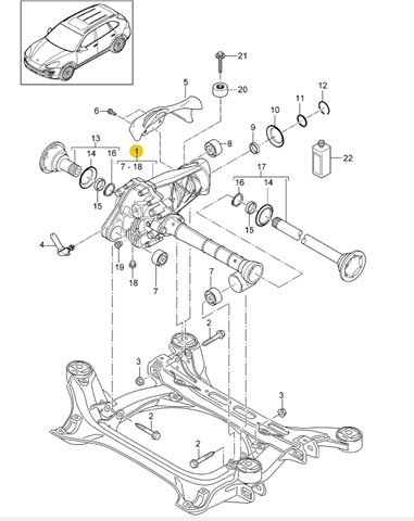  95834901131 Porsche