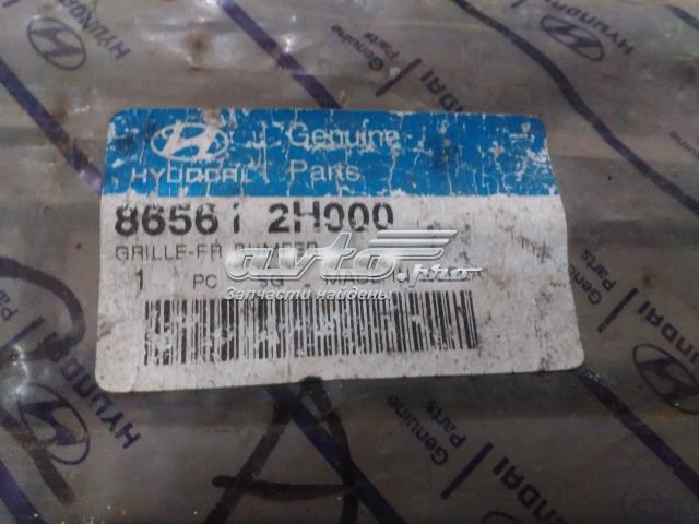 Решітка переднього бампера 865612H000 Hyundai/Kia