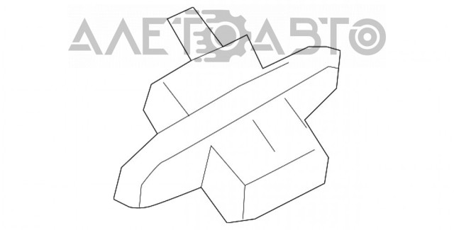 Кнопка приводу замка задньої 3/5 двері (ляди) KB7W624B0 Mazda