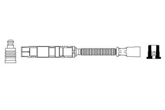 Купити 356912952 Bosch Провід високовольтні, комплект