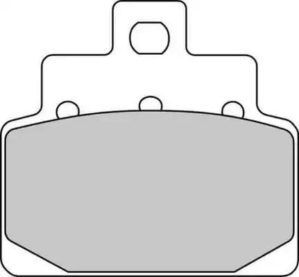 Колодки гальмівні передні, дискові FDB2095EF Ferodo