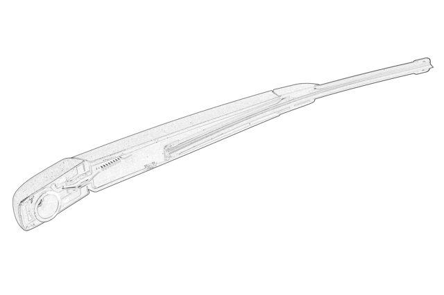 50557611 Fiat/Alfa/Lancia Важіль-поводок двірника заднього скла