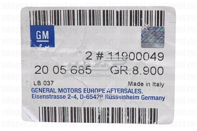 11900049 General Motors 