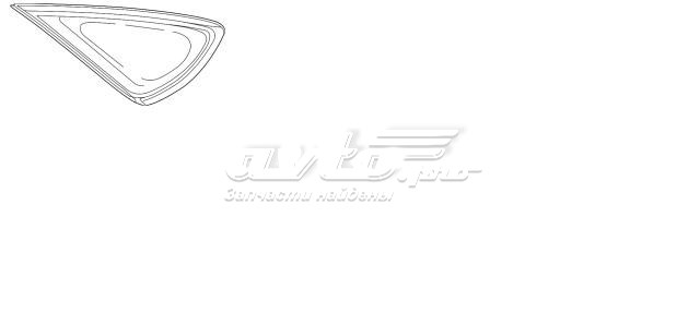 Скло багажного відсіку, ліве 6272007020 Toyota