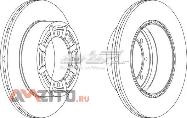 Задні дискові гальма Ferodo FCR340A ціна, від 63.74 USD