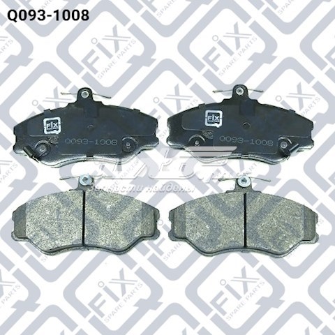 Гальмівні колодки Q-fix Q0931008 ціна, від 13.30 USD