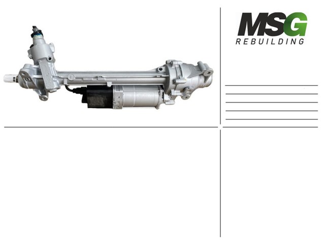 Управління рульове в зборі MSG BW410NLA0R ціна, від 647.67 USD