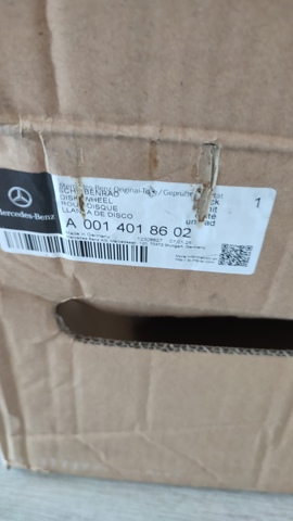 A0014018602 Mercedes Диски колісні литі (легкосплавні, титанові)