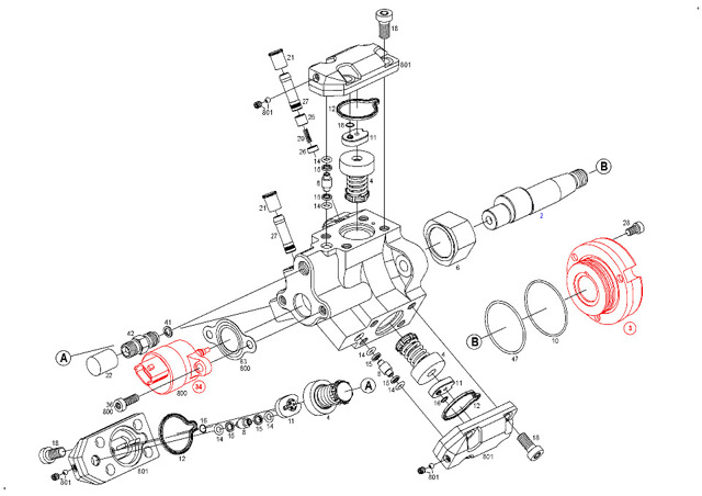 Насос паливний високого тиску Bosch 0445010011 ціна, від 126.68 USD