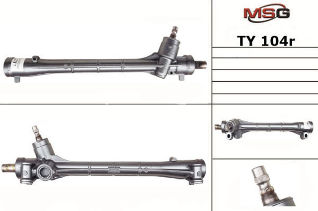Рульова рейка TY104R MSG Rebuilding