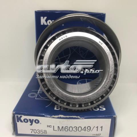 Купити HCLM60304911 Koyo Підшипник маточини передньої, внутрішній