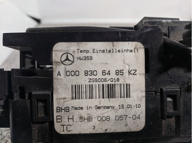 Модуль керування (ЕБУ) клімат-контролем на Mercedes Sprinter (903)
